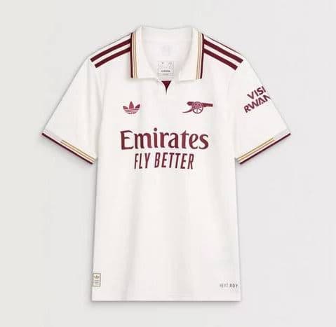 تی شرت فوتبالی مدل Arsenal 3RD SHIRT 25/26 Authentic