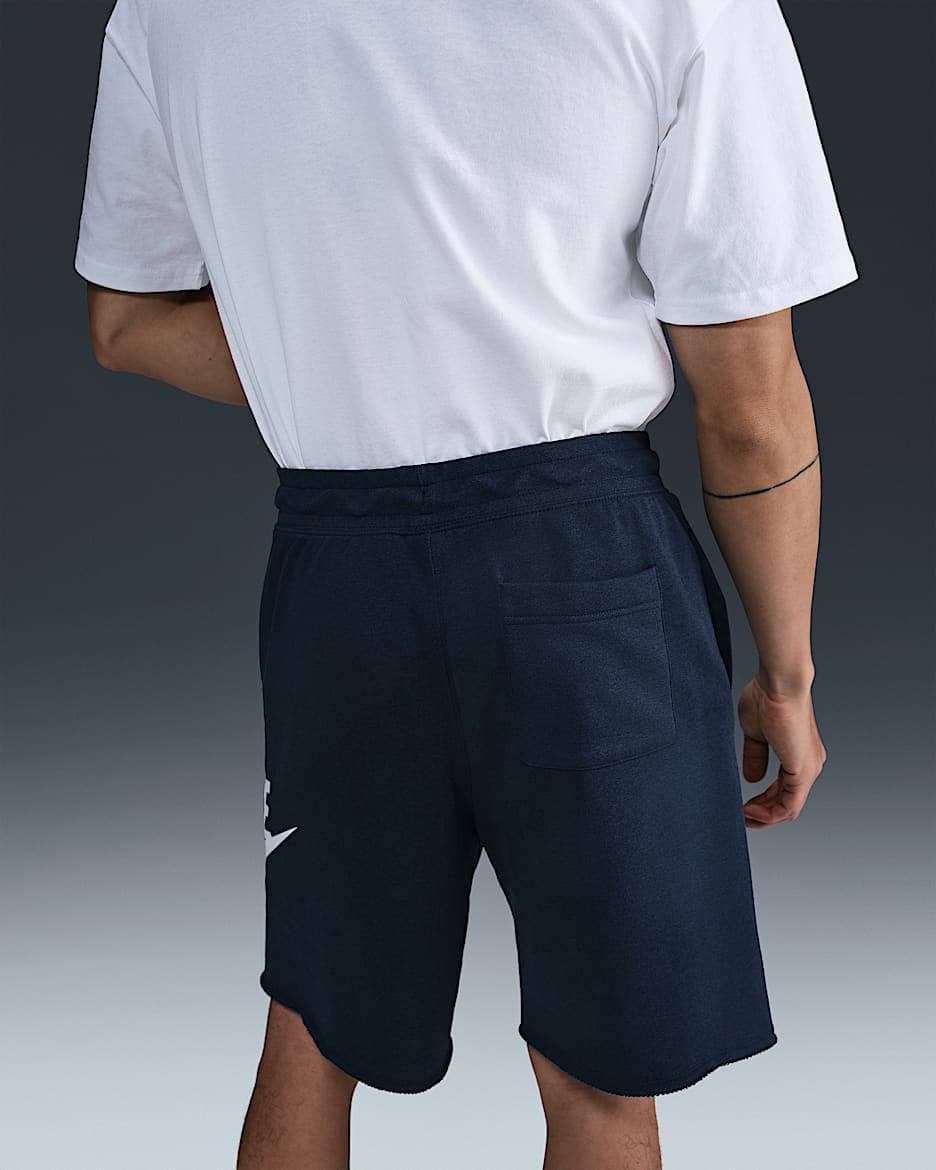 شلوارک نایکی مردانه Nike Club Men’s French Terry Alumni Shorts — تصویر ۴