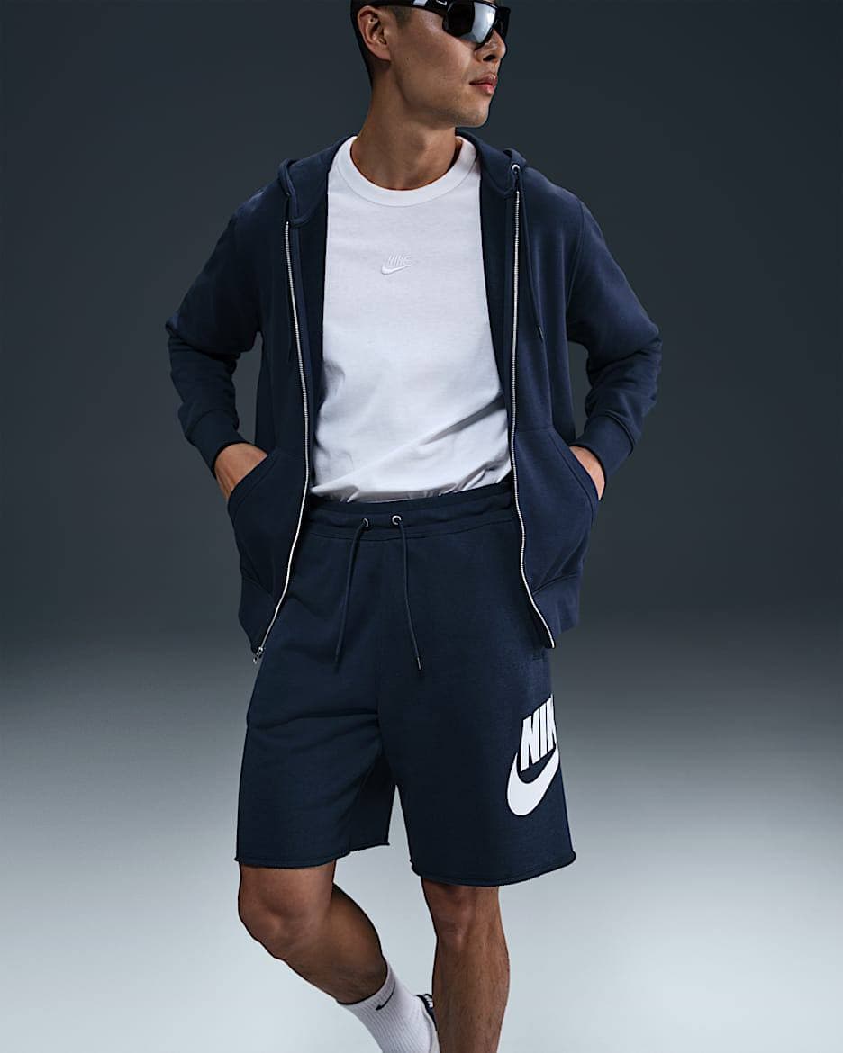 شلوارک نایکی مردانه Nike Club Men’s French Terry Alumni Shorts — تصویر ۵
