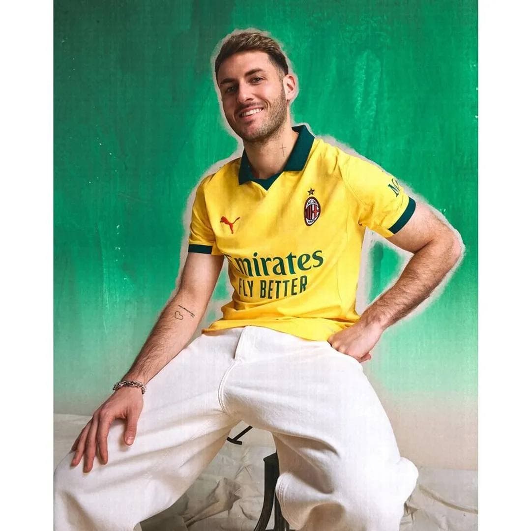 تی شرت فوتبالی مدل MILAN 3RD SHIRT 25/26 AUTHENTIC — تصویر ۴