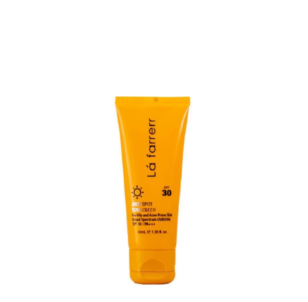 ضدآفتاب لافارر SPF 30 محافظت کامل پوست در برابر UVA و UVB