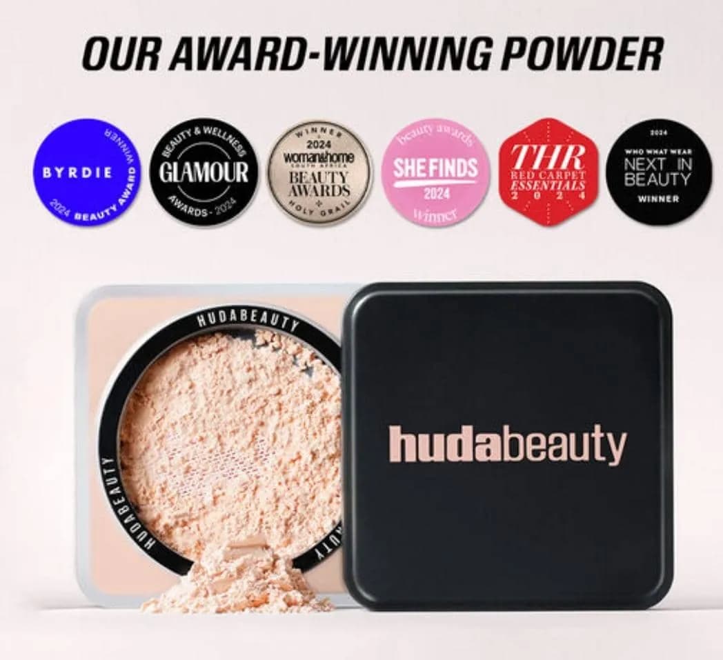 پودر بیک و فیکس هدی بیوتی Huda beauty Easy Bake Loose Baking & Setting Powder — تصویر ۳