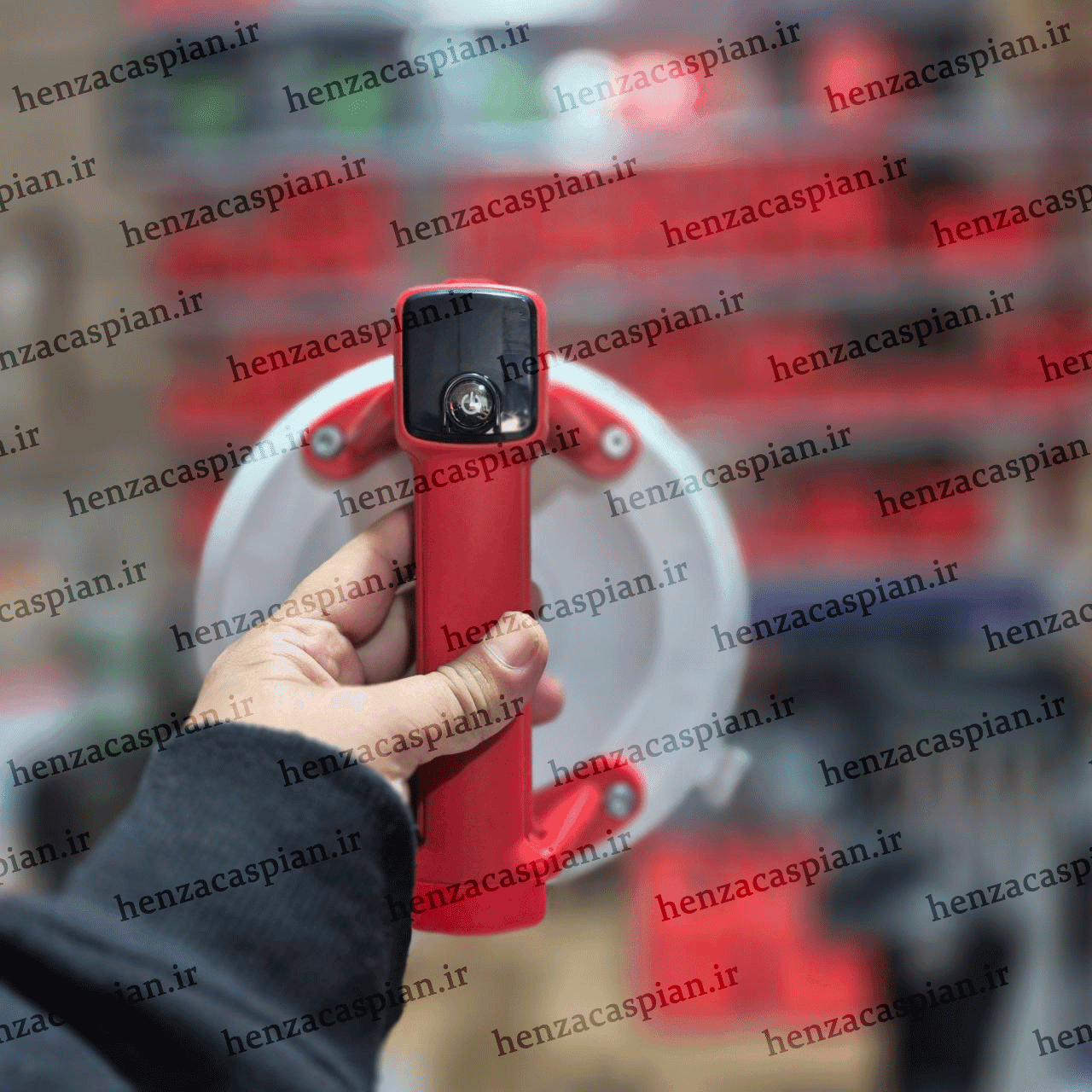 قاپک شارژی اتومات دیجیتال برند شیجینگ (کدp618A) تحمل وزن 150کیلو — تصویر ۴