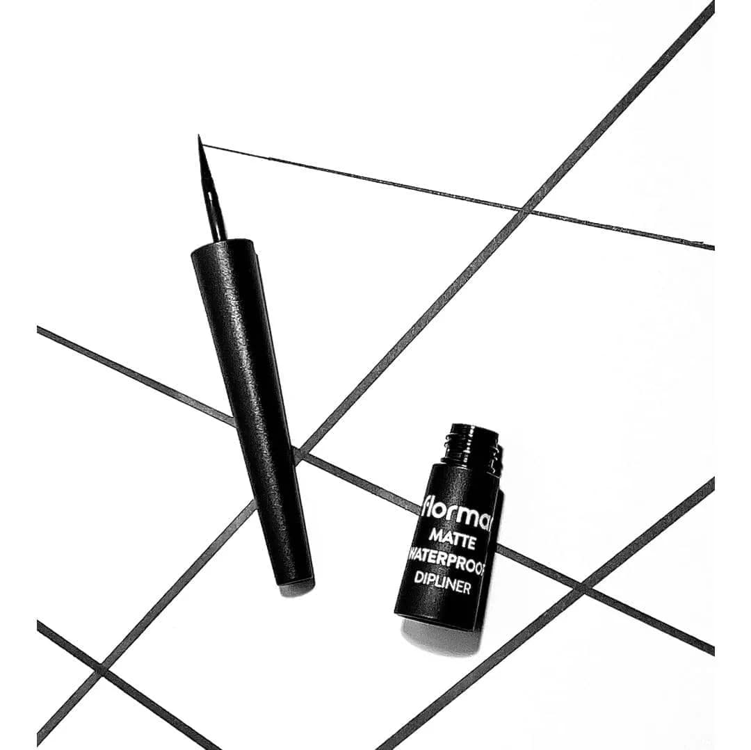خط چشم مایع مات و ضدآب فلورمار Flormar Matte Waterproof Dipliner — تصویر ۳