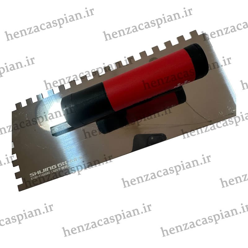 ماله شیار دار 8میل شیجینگ 8-5100 استیل ضد زنگ 30سانت