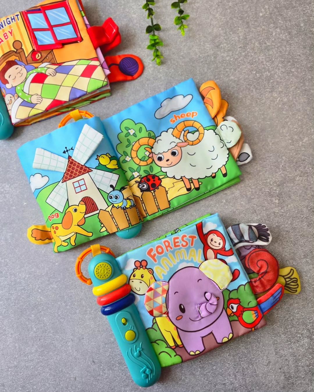 کتاب پارچه ای سخنگو موزیکال