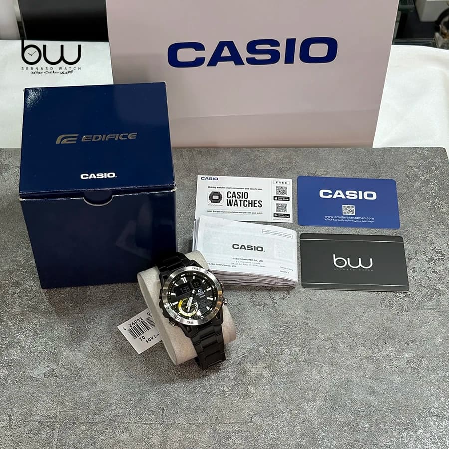 ساعت مچی مردانه کاسیو EDIFICE مدل ECB-40DC-1A — تصویر ۱۲