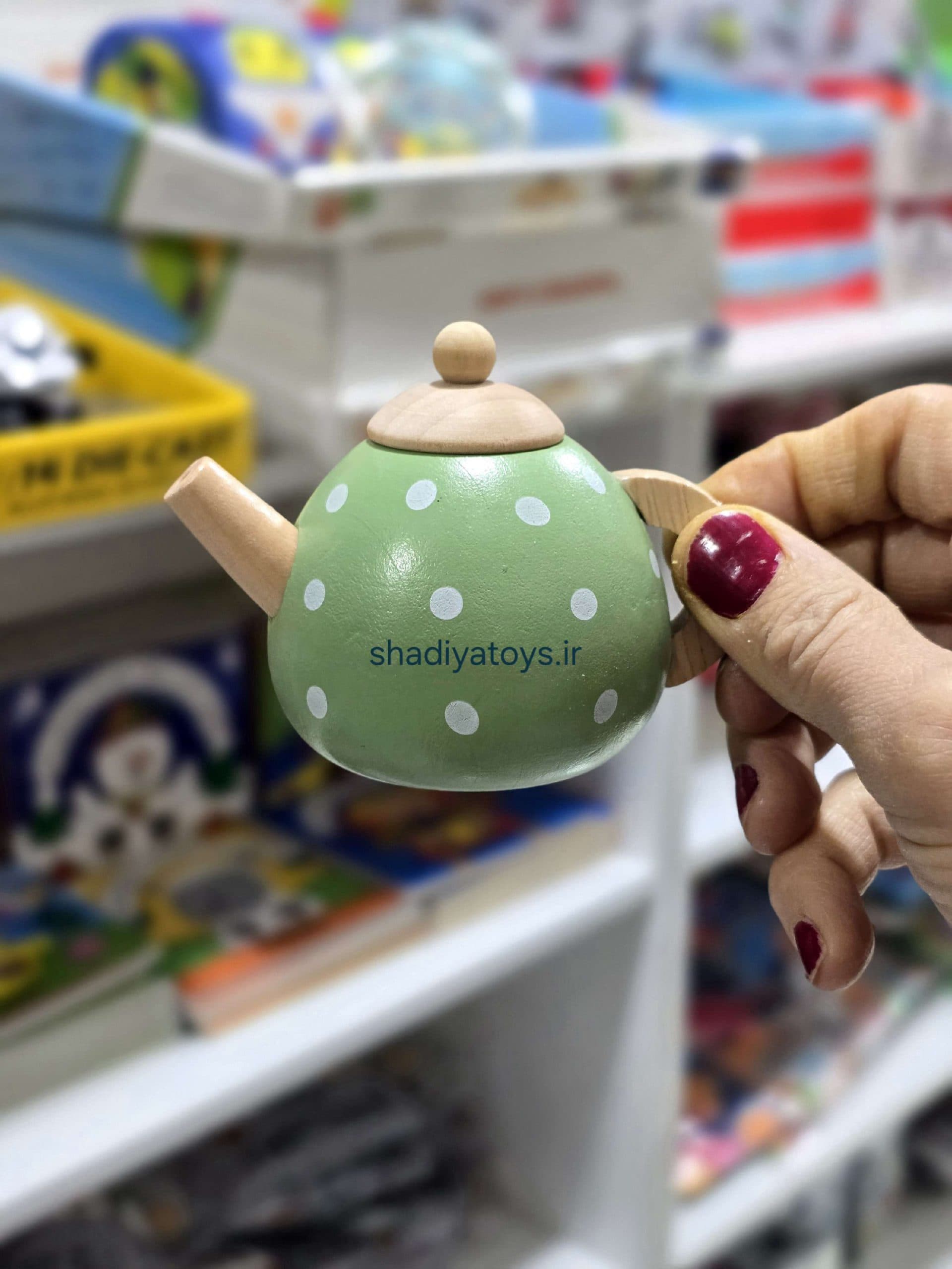 ست چایخوری چوبی — تصویر ۳
