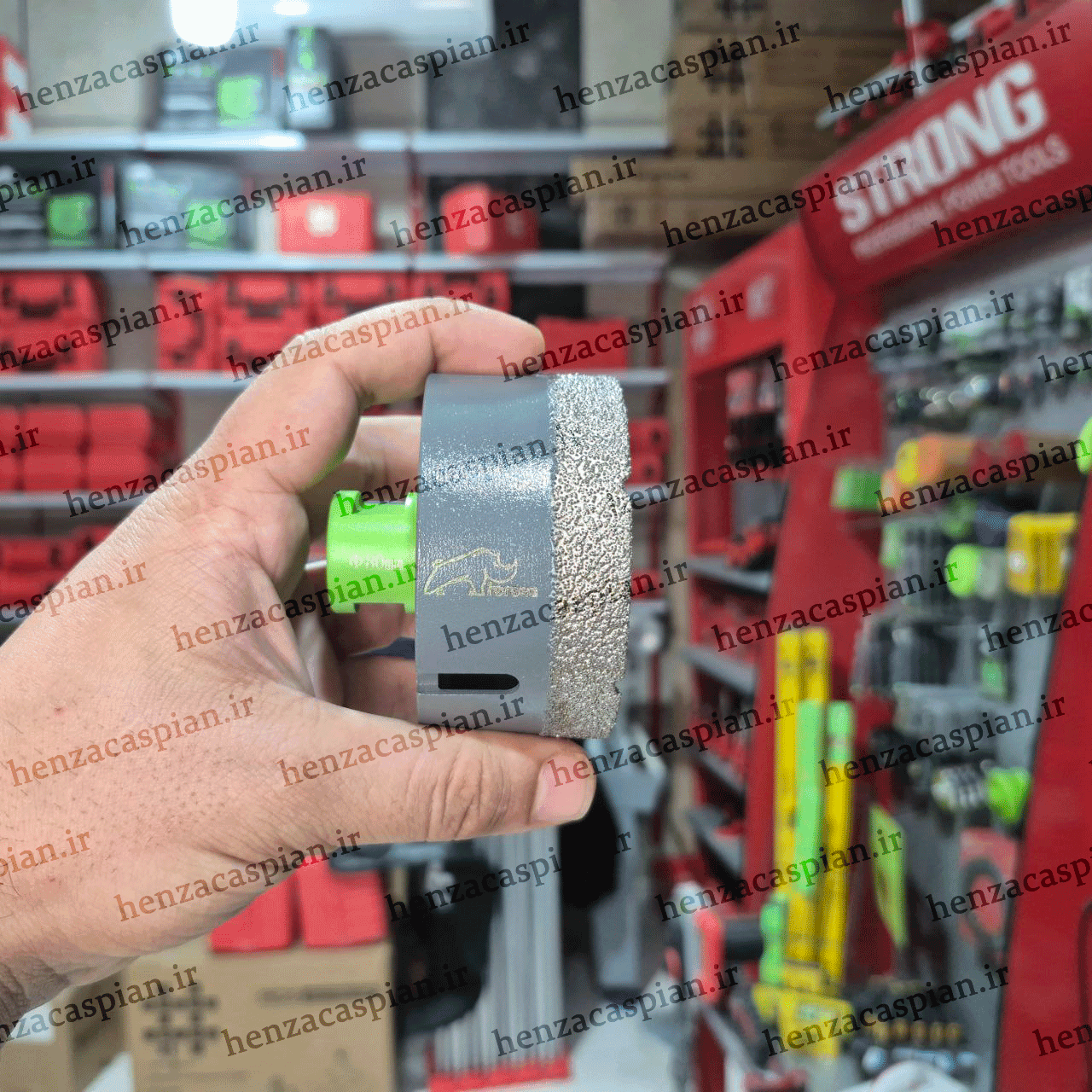 گردبر وکیوم بریز سایز 80mm فرزی برند هنزا — تصویر ۵