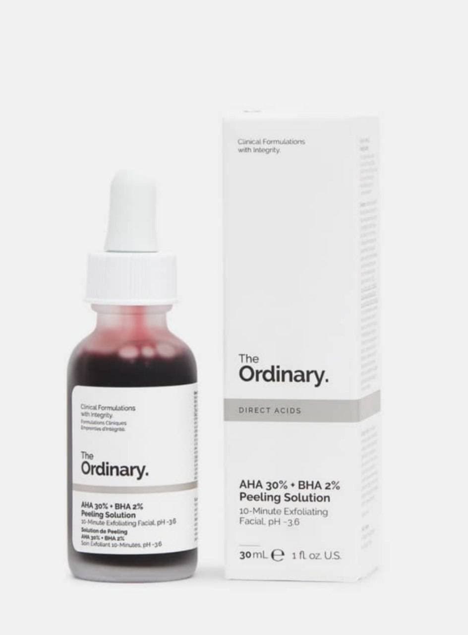 سرم پیلینگ و لایه بردار AHA 30% + BHA 2% اوردینری 30 میل وستا دارو سلامت The Ordinary AHA 30% + BHA 2% Peeling Solution 30ml