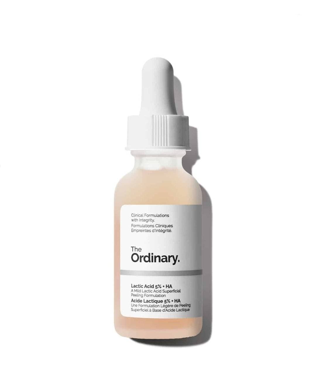 سرم لاکتیک اسید 5 درصد و هیالورونیک اسید اوردینری حجم 30 میل The Ordinary Lactic Acid 5% + Ha