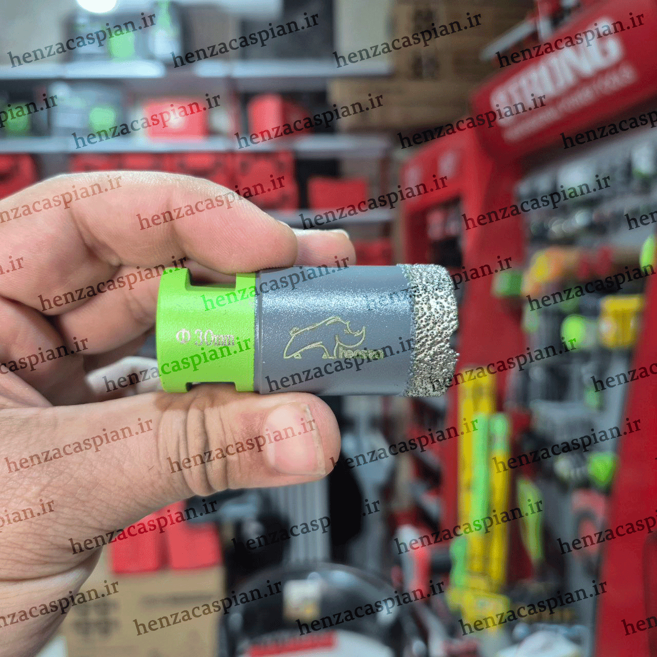 گردبر وکیوم بریز سایز 30mm فرزی برند هنزا — تصویر ۴