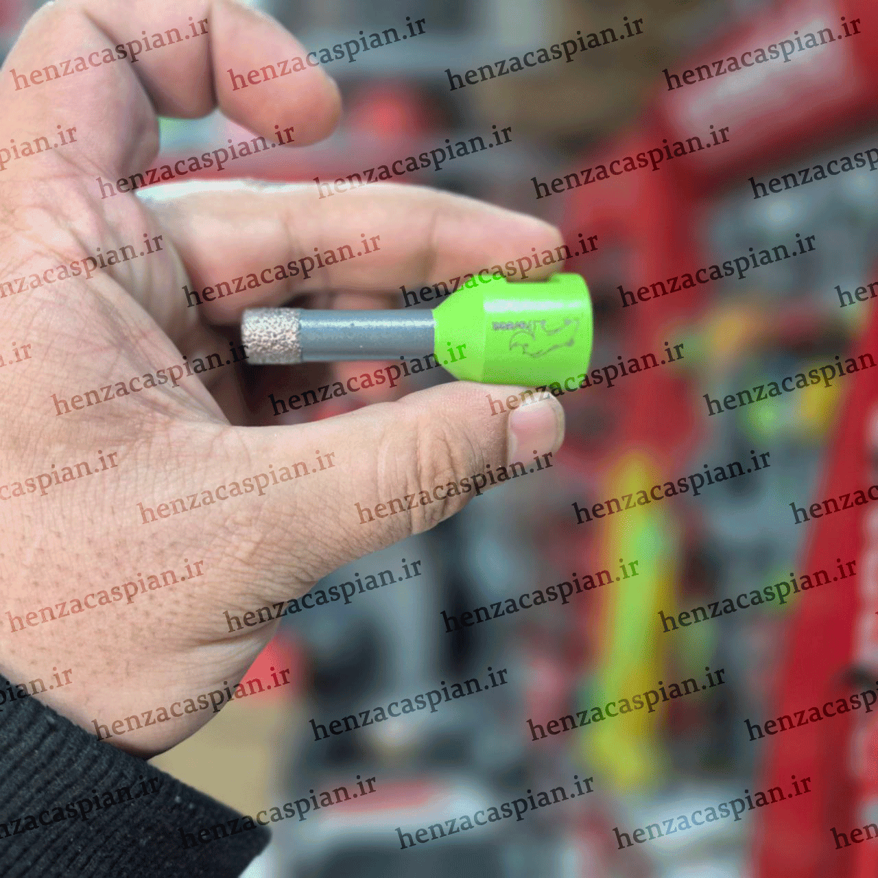 گردبر وکیوم بریز سایز 10mm فرزی برند هنزا — تصویر ۴