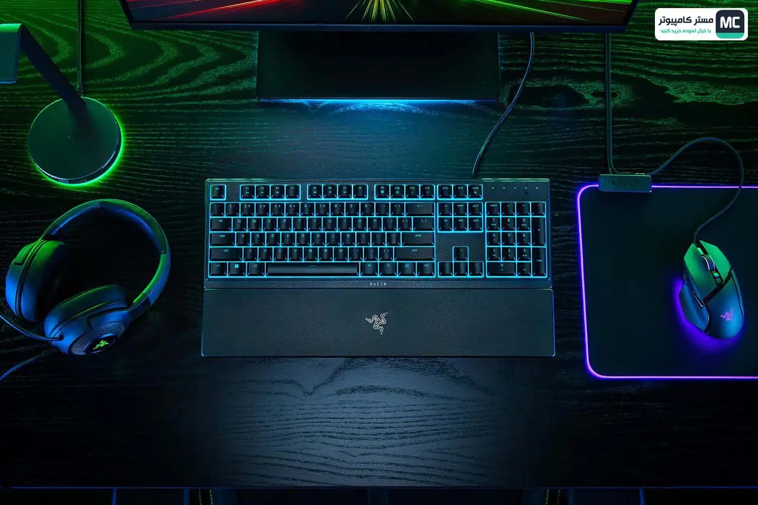 کیبورد مخصوص بازی ریزر مدل Ornata V3 X — تصویر ۷