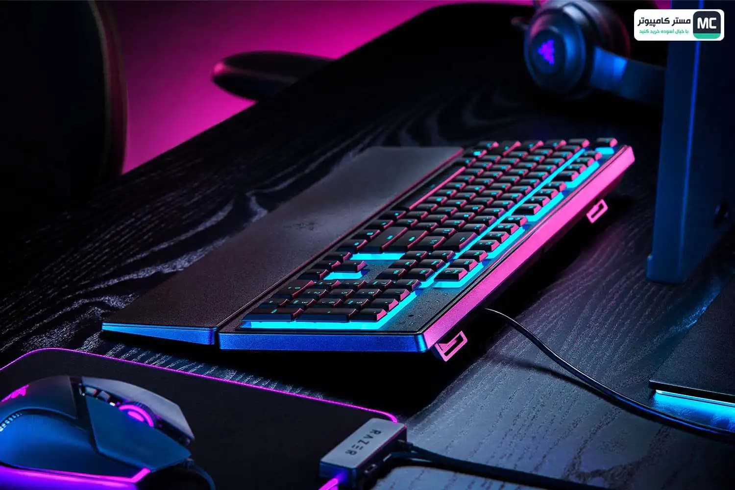 کیبورد مخصوص بازی ریزر مدل Ornata V3 X — تصویر ۹