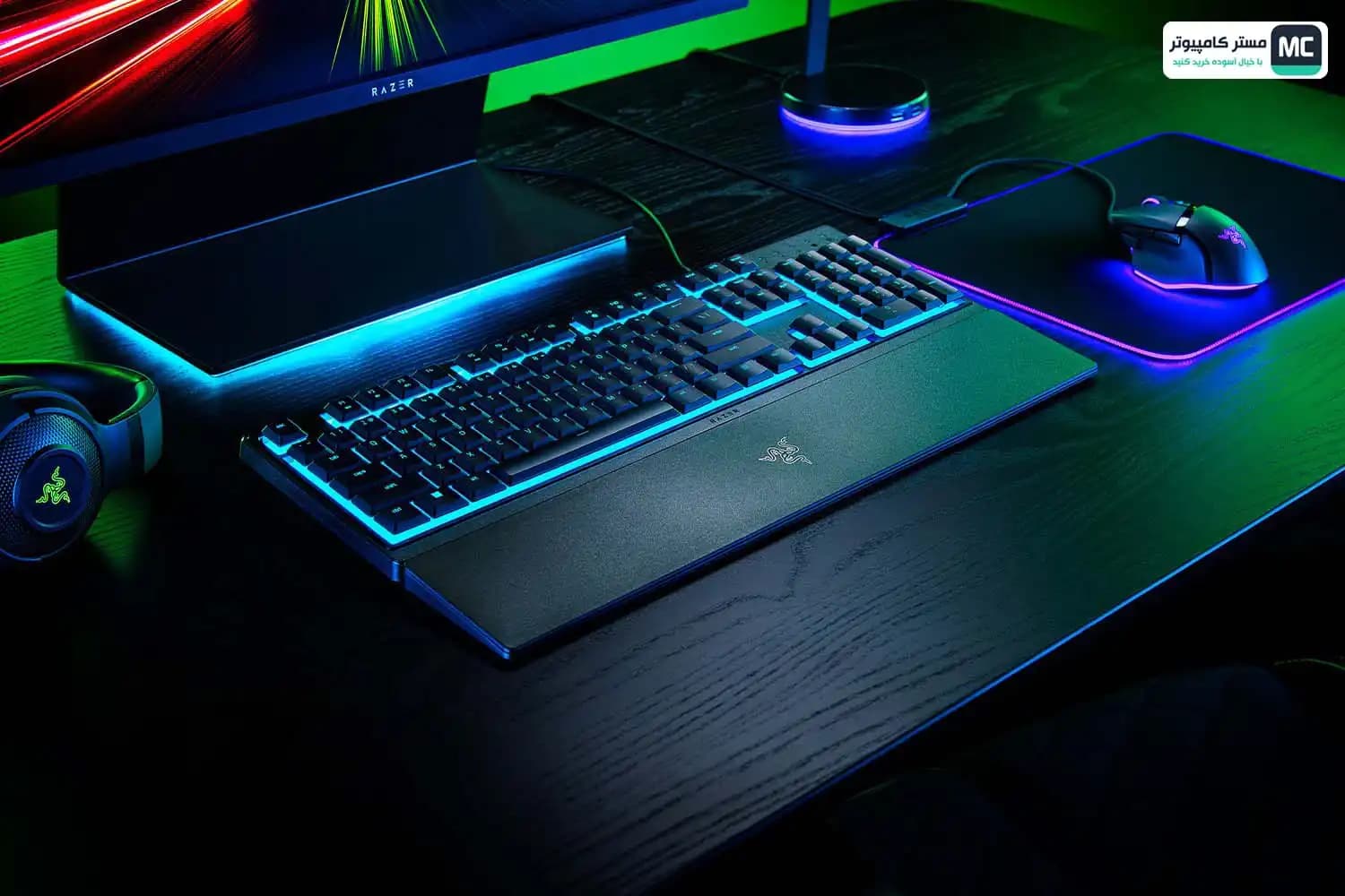 کیبورد مخصوص بازی ریزر مدل Ornata V3 X — تصویر ۶