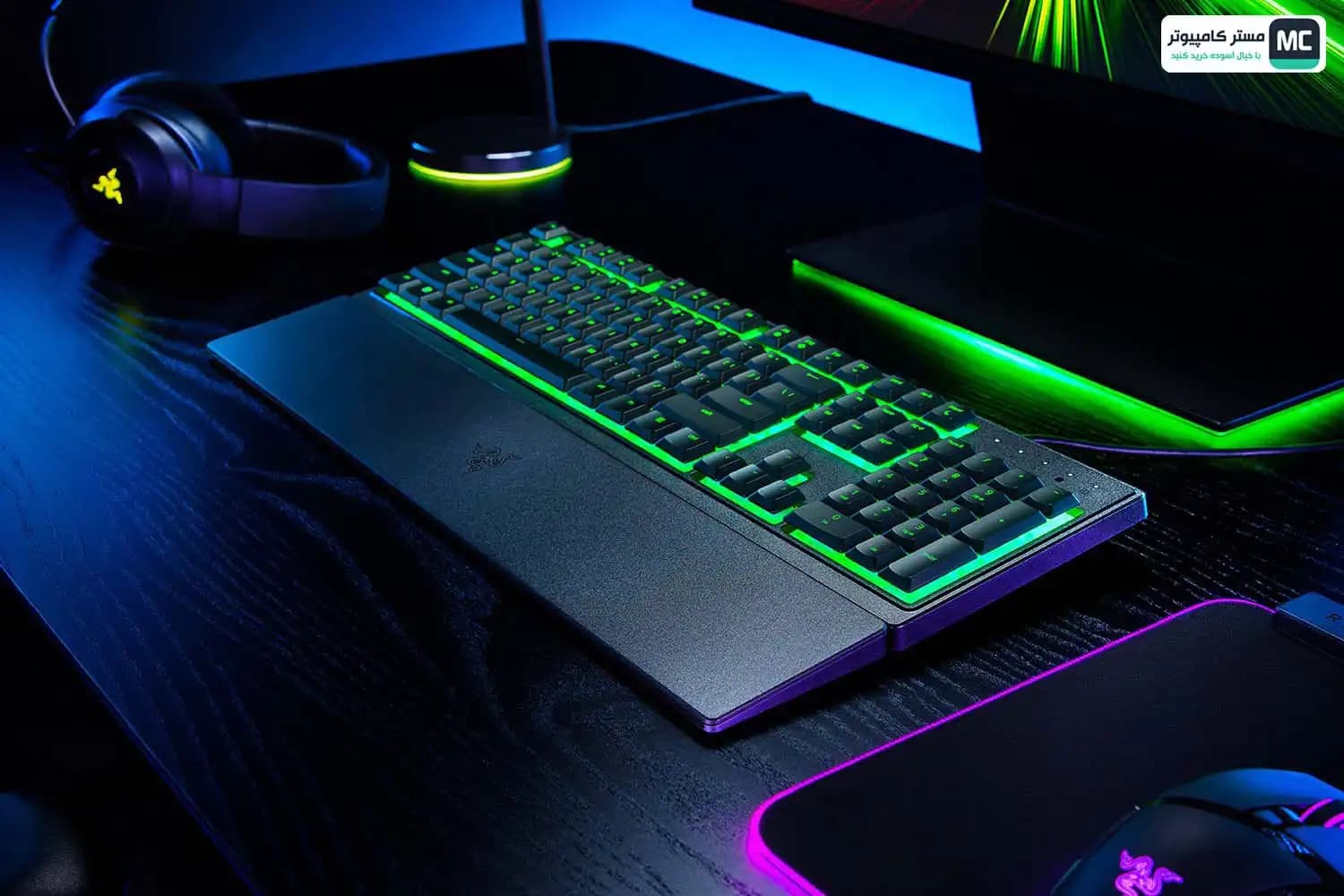 کیبورد مخصوص بازی ریزر مدل Ornata V3 X — تصویر ۵
