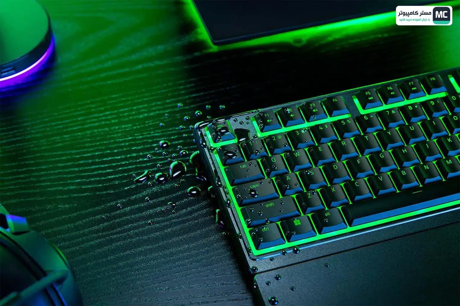 کیبورد مخصوص بازی ریزر مدل Ornata V3 X — تصویر ۸