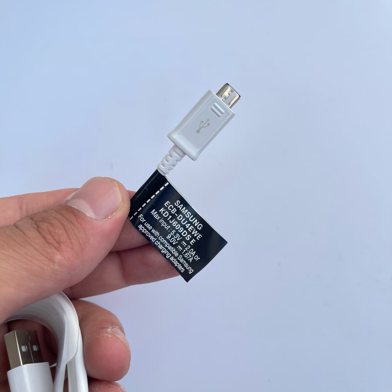 کابل شارژ و انتقال دیتا سامسونگ مدل Micro USB طول ۹۰ سانتی‌متر — تصویر ۴