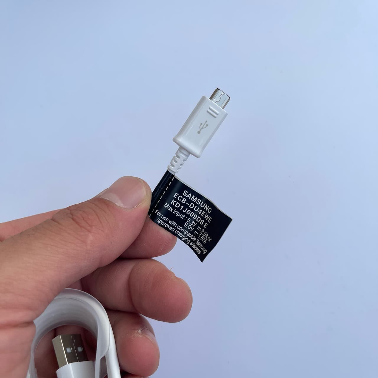 کابل شارژ و انتقال دیتا سامسونگ مدل Micro USB طول ۹۰ سانتی‌متر — تصویر ۳