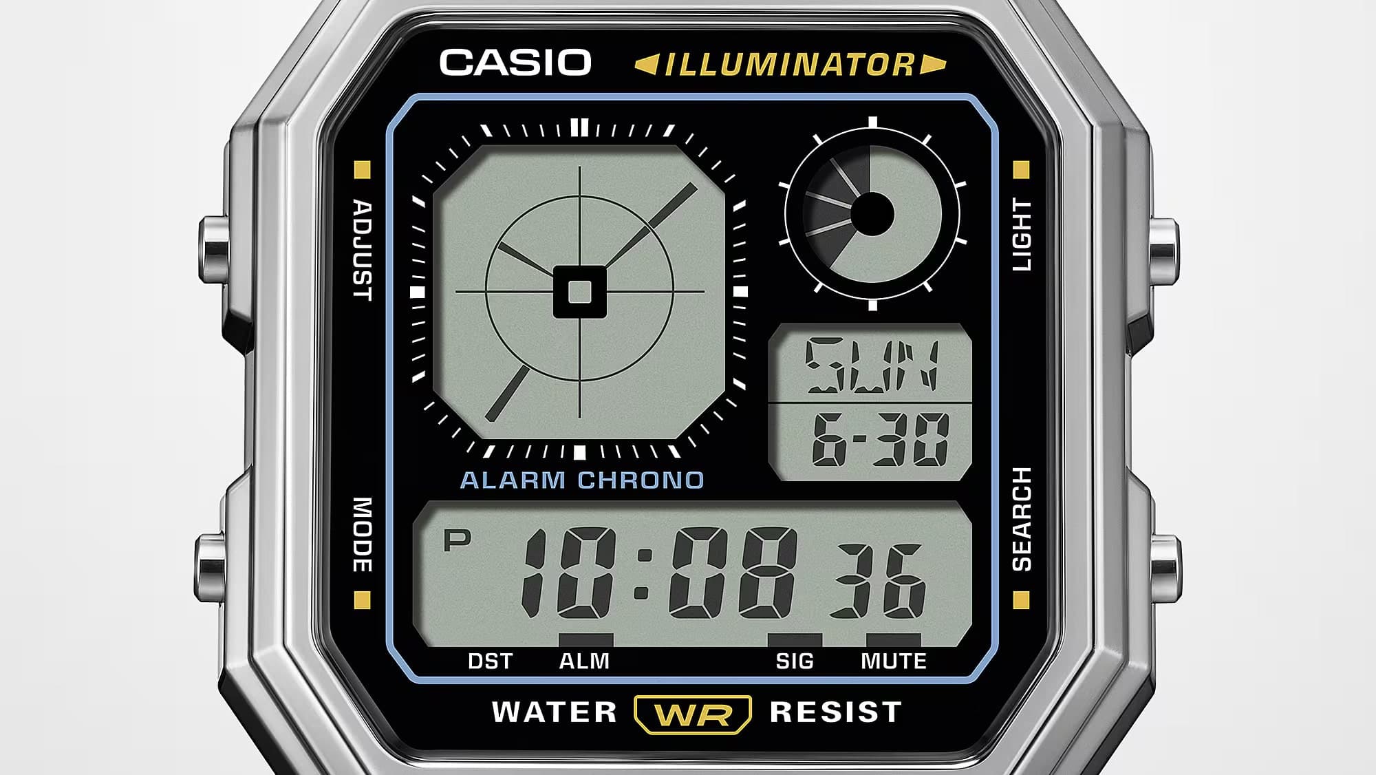 ساعت مچی کاسیو CASIO A130WE-1A — تصویر ۶