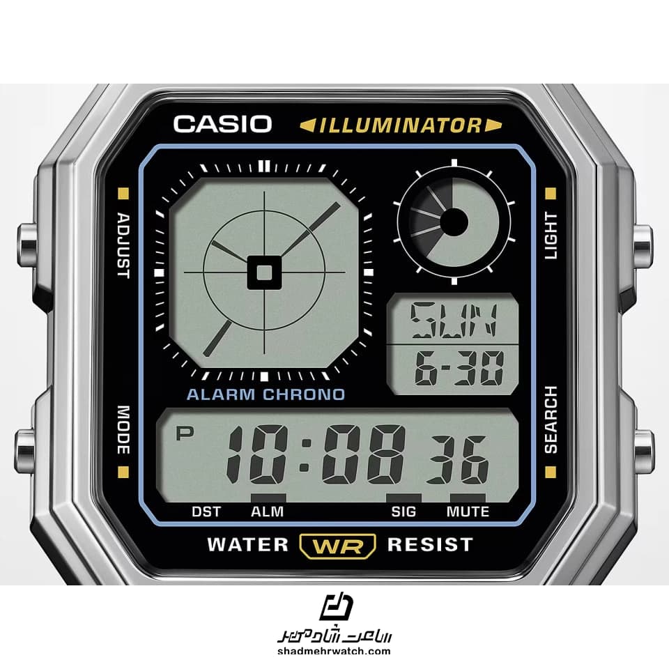 ساعت مچی کاسیو CASIO A130WE-1A — تصویر ۸