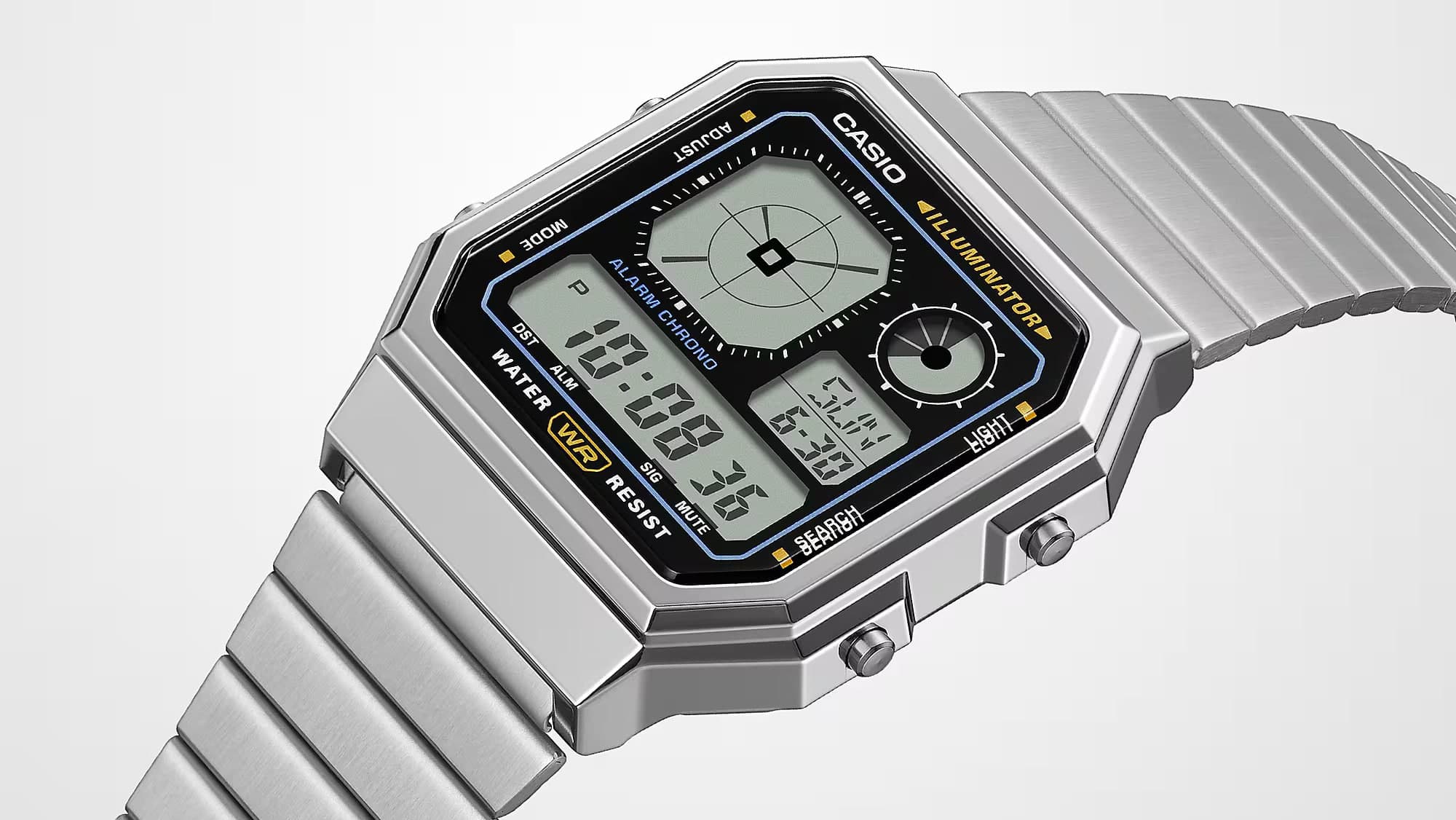 ساعت مچی کاسیو CASIO A130WE-1A — تصویر ۵