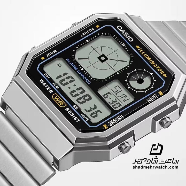 ساعت مچی کاسیو CASIO A130WE-1A — تصویر ۹