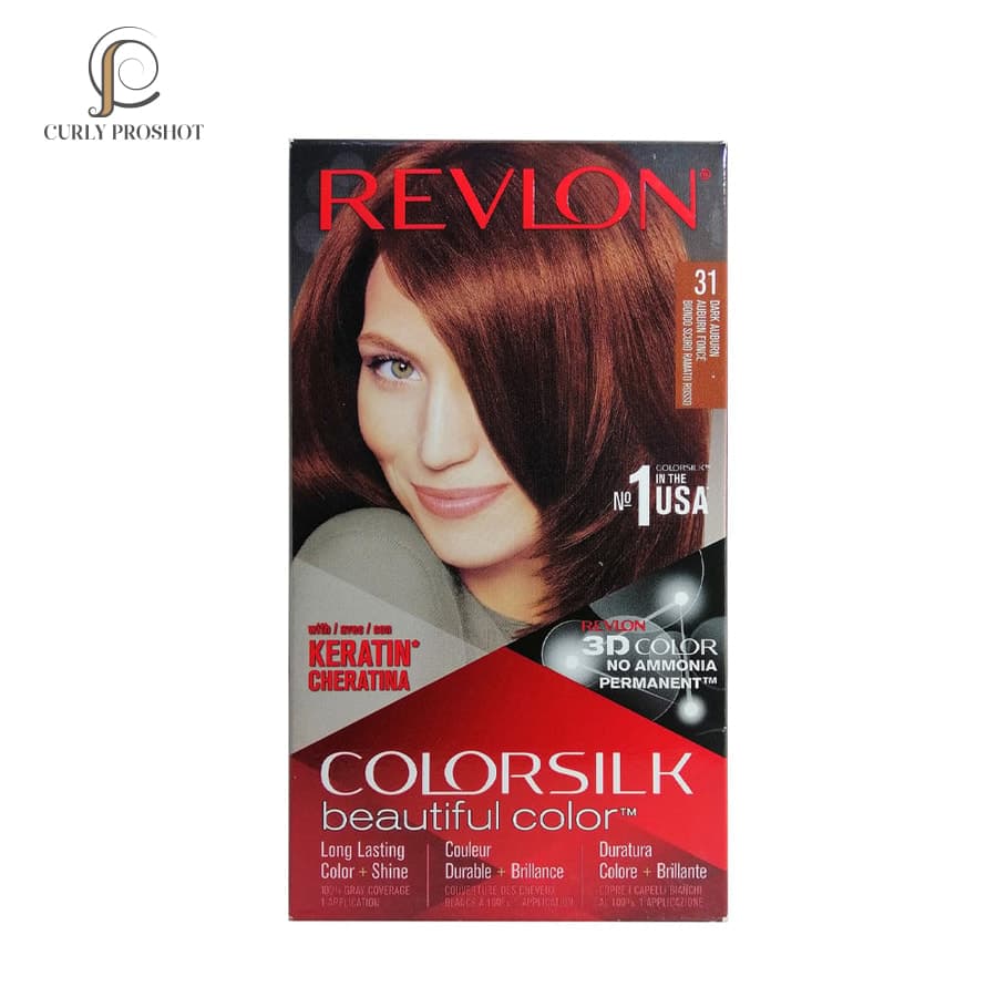 رنگ مو قهوه‌ای مایل به قرمز31 رولون Revlon Colorsilk Beautiful Hair Color31