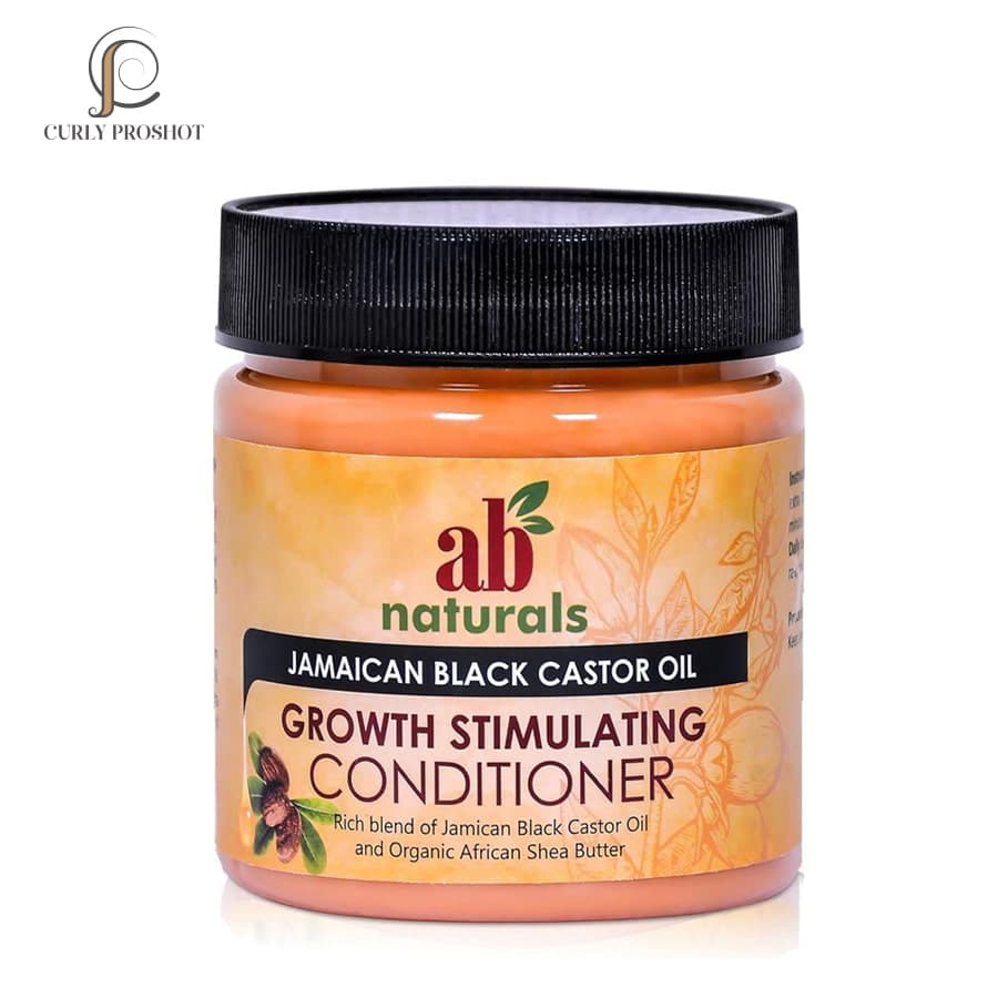 نرم کننده داخل حمام موهای خشک و شکننده کرچک ای بی نچرالز Ab Naturals Jamaican Black Castor Oil Growth Simulating Conditioner 500ml