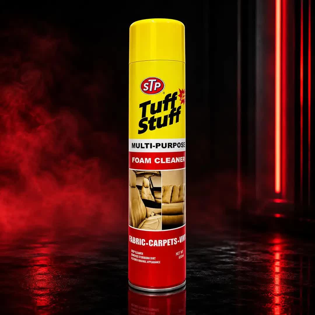 اسپری فوم تمیزکننده صندلی اس تی پی (STP) مدل Tuff Stuff