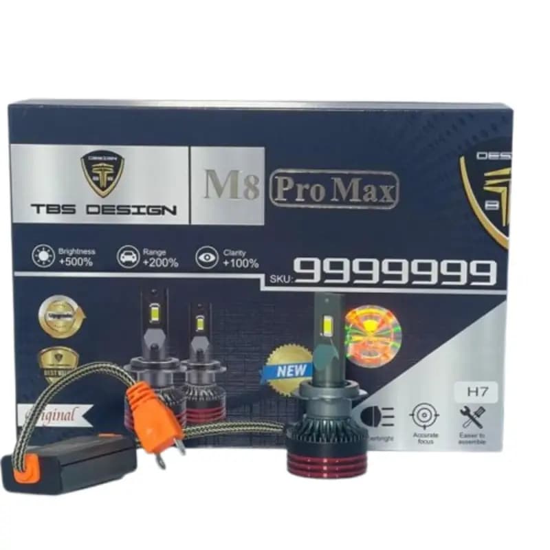 هدلایت برند توبیز M8pro MAX پایه H7