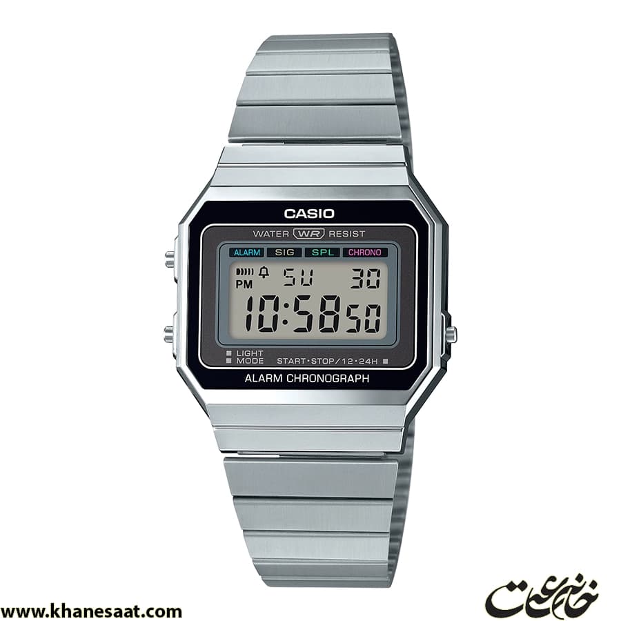 ساعت مردانه و زنانه کاسیو مدل A700W-1A — تصویر ۱۲