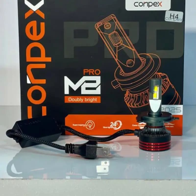 هدلایت کانپکس M8 PRO پایه H4 با شدت نور ۱۲۰۰۰۰ لومن