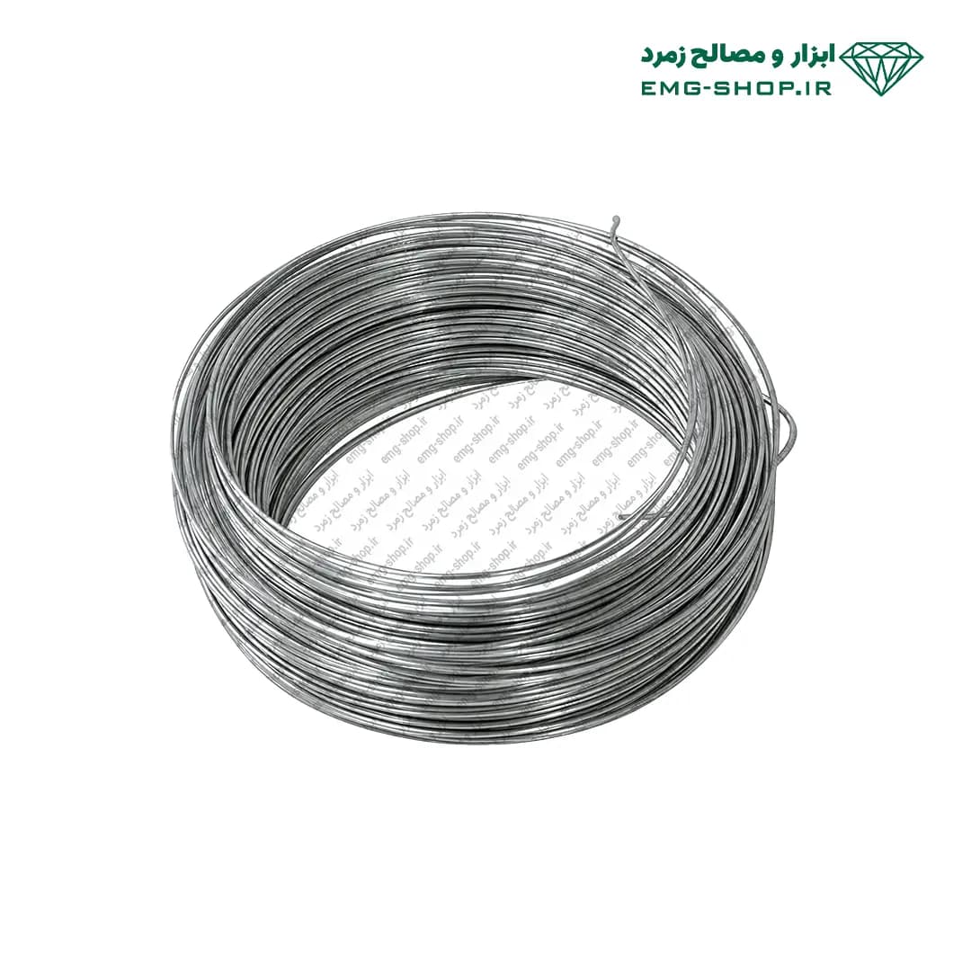 سیم رابیتس بندی میهن نور رنگ استیل — تصویر ۳