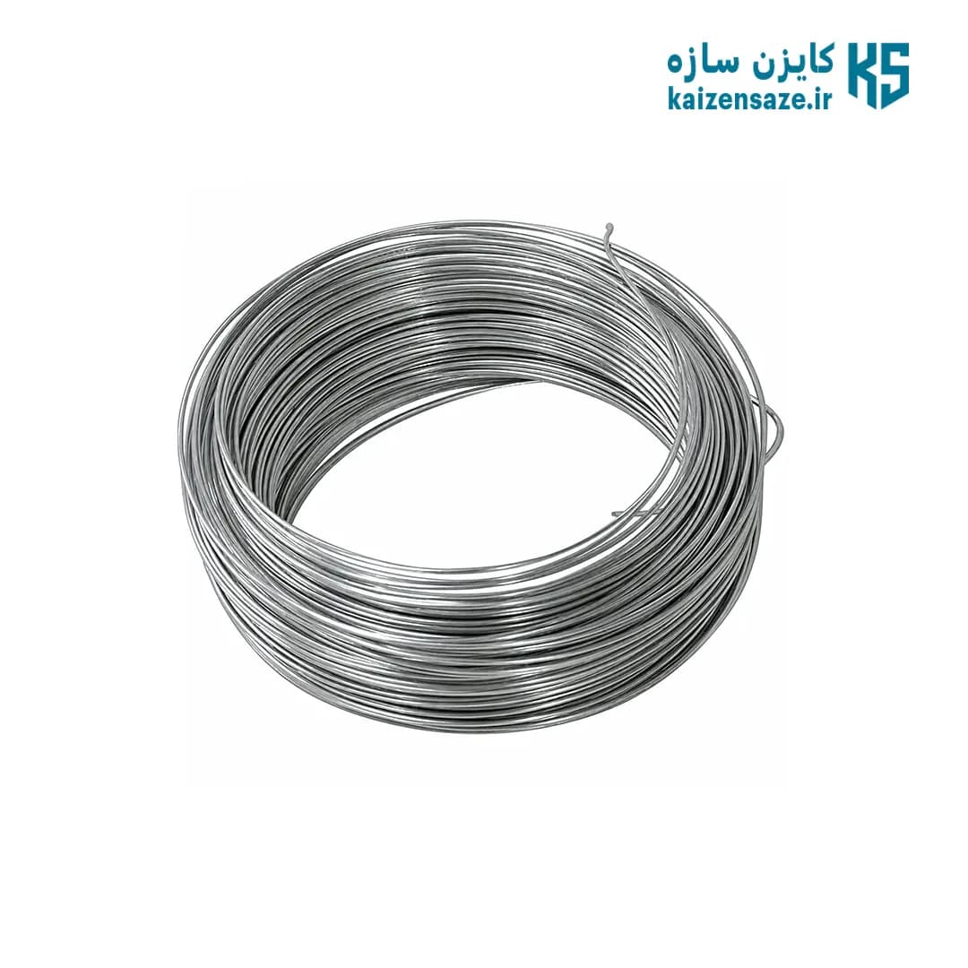 سیم رابیتس بندی میهن نور رنگ استیل