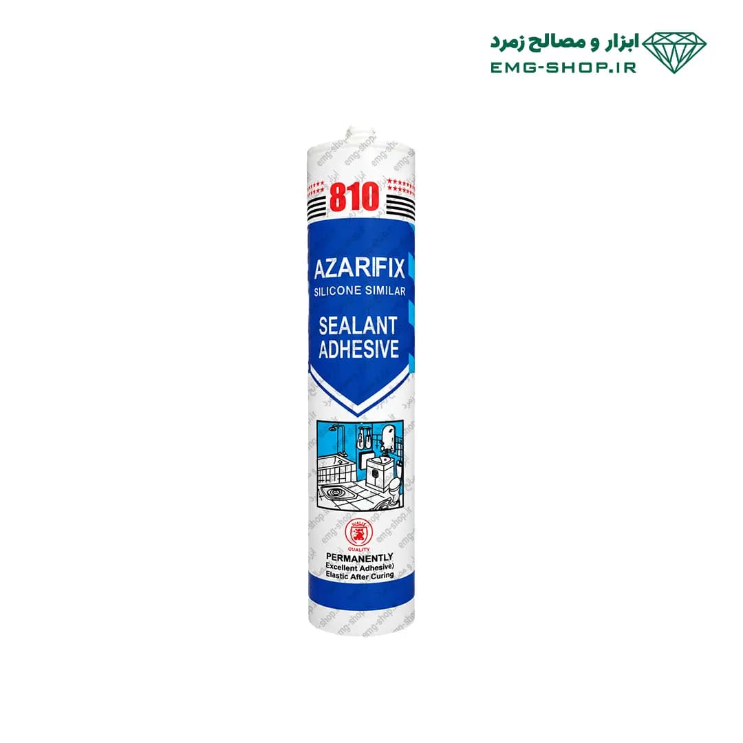 چسب آکواریوم آذر فیکس مدل 810 شفاف (Azar fix) — تصویر ۳