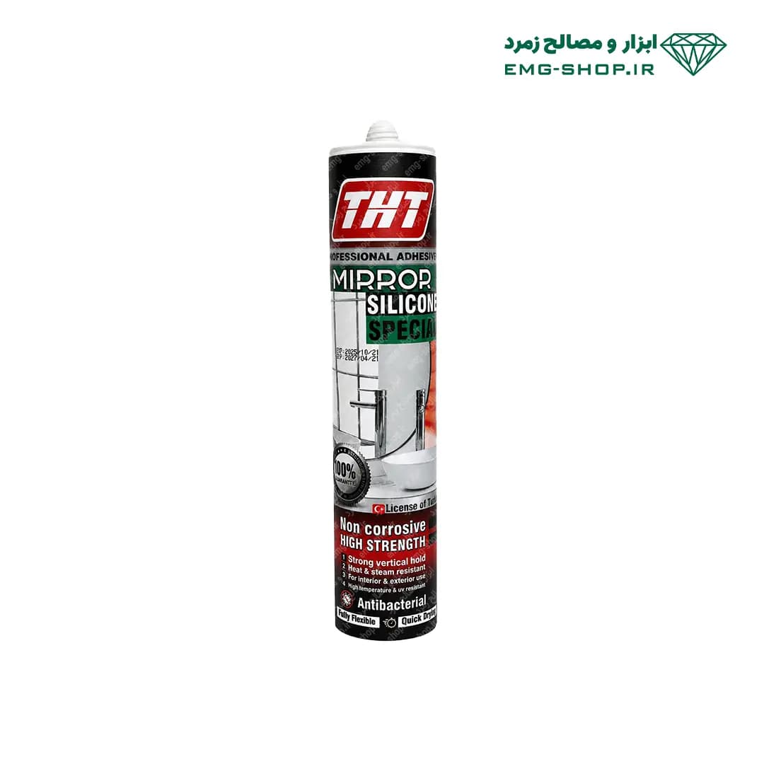 چسب سیلیکونTHT مخصوص آیینه — تصویر ۳