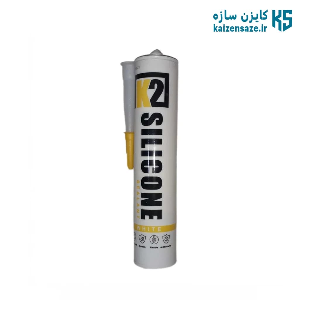 چسب سیلیکون K2 کاسپین ۲۸۰ میلی‌لیتر — تصویر ۲