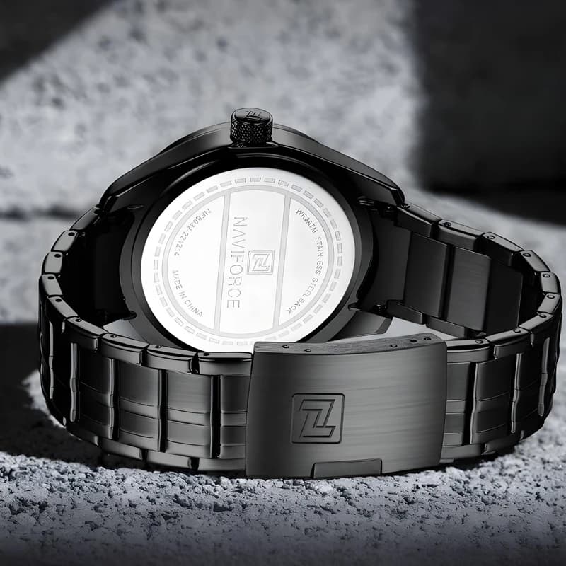 ساعت نیوی فورس مردانه naviforce nf8032 bgy — تصویر ۴