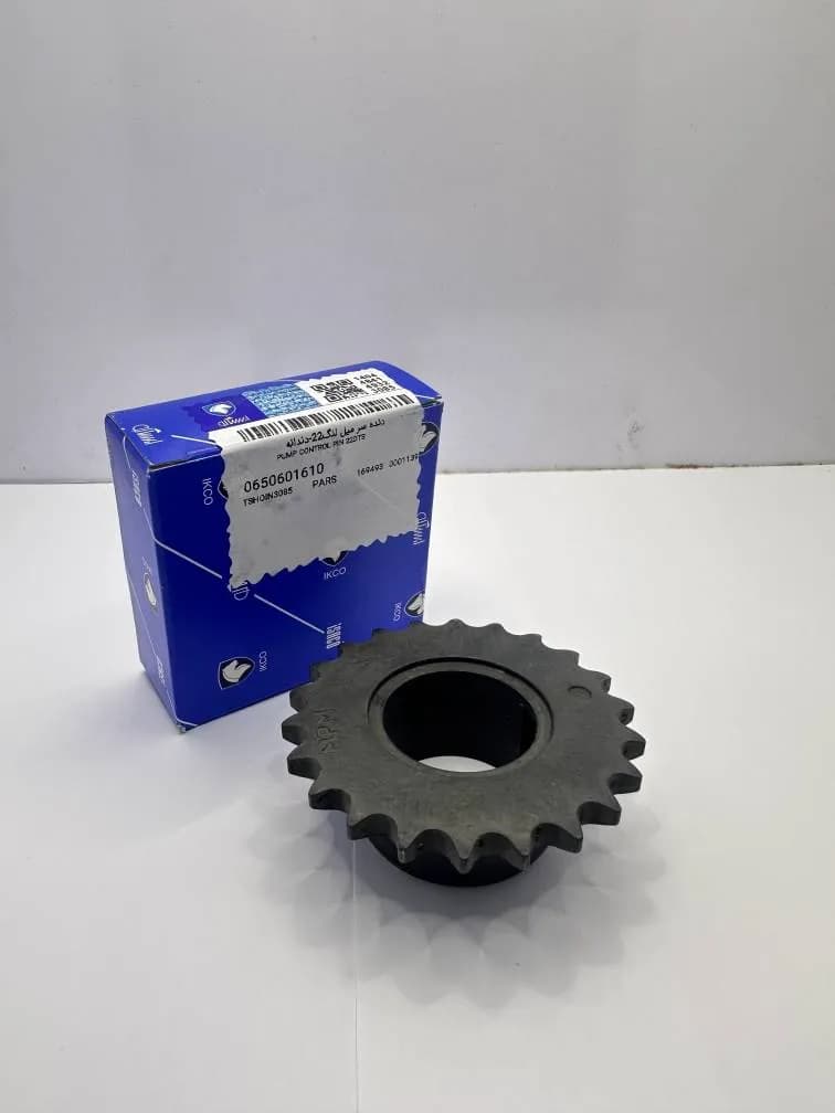 دنده سر میل لنگ 22 دندانه پژو و سمند و پارس موتور XU7 ایساکو