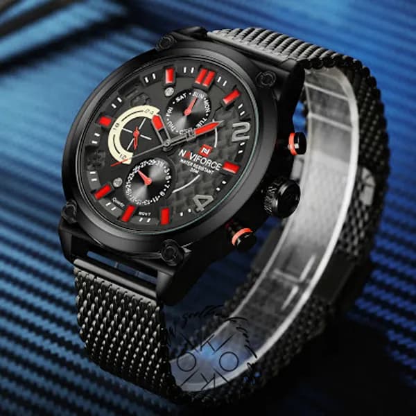 ساعت نیوی فورس مردانه naviforce nf9068s brb — تصویر ۸