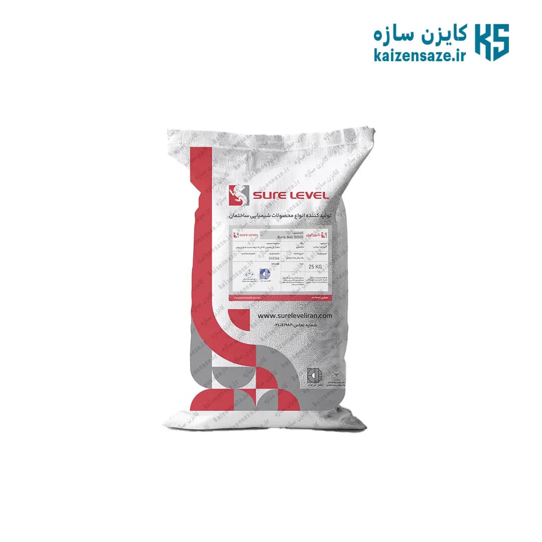 گروت ساختمانی پایه سیمانی Sure Set5001 شورلول — تصویر ۲