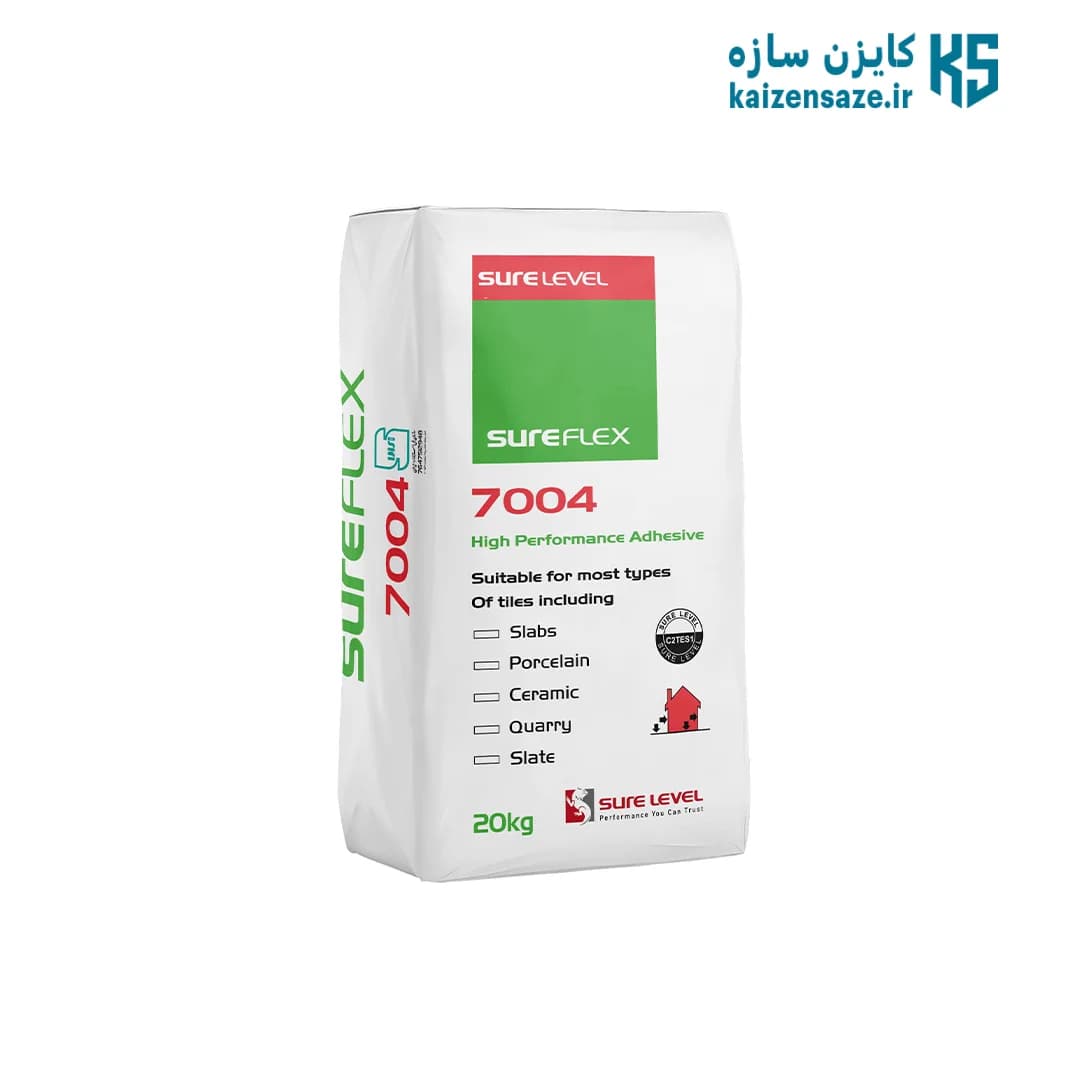 چسب کاشی و سرامیک 7004 شورلول 20 کیلویی — تصویر ۲