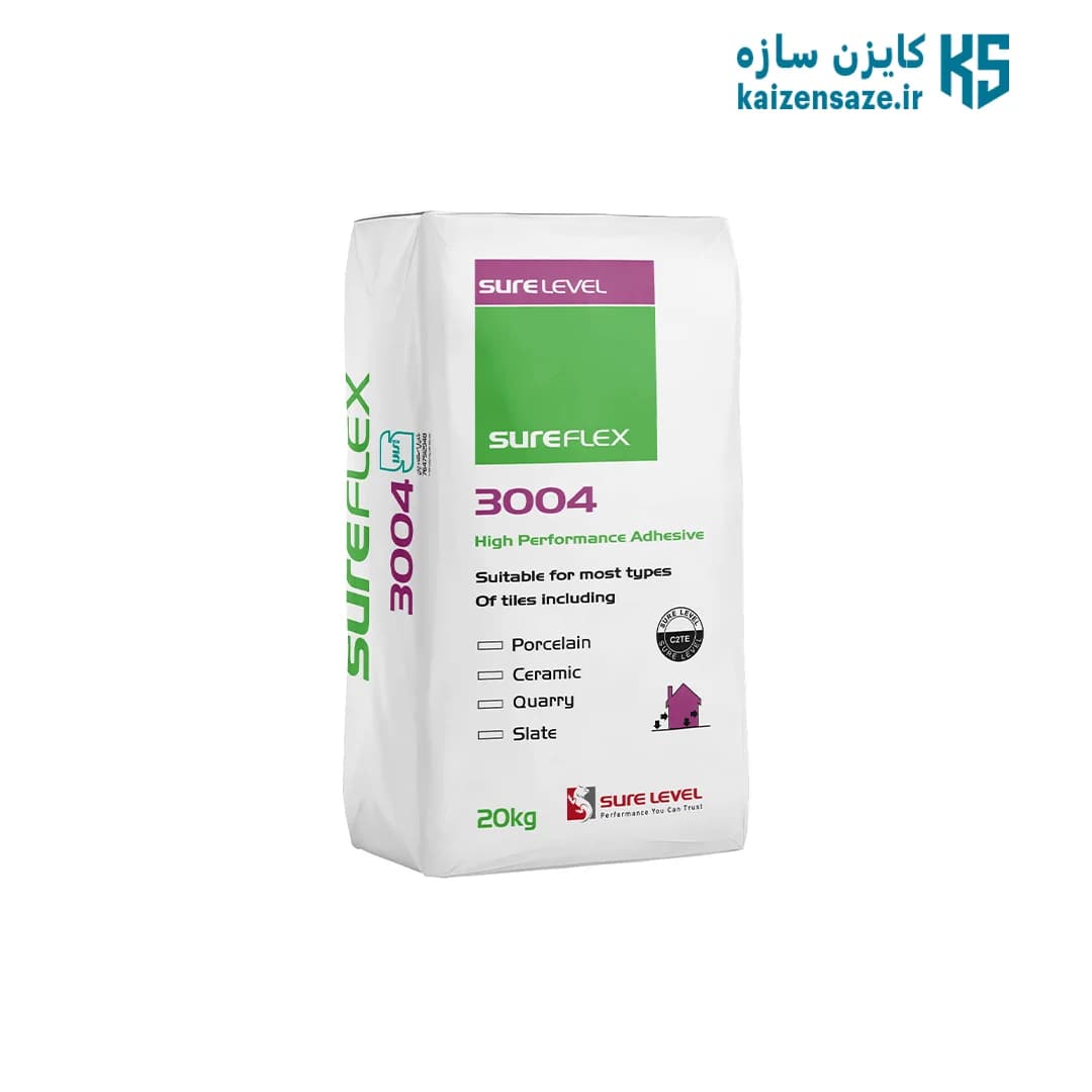 چسب کاشی و سرامیک 3004 شورلول 20 کیلویی