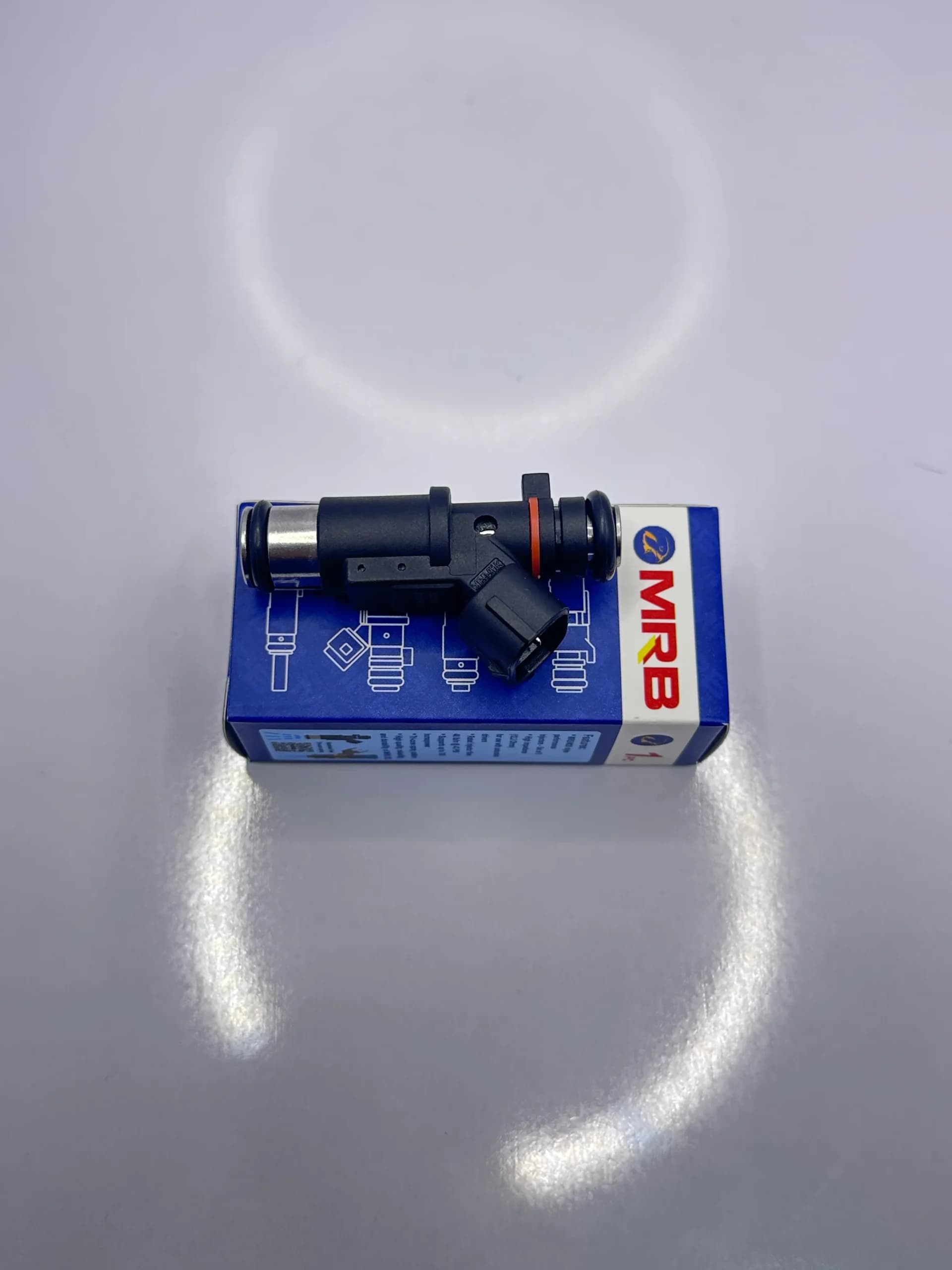 سوزن انژکتور پراید ساژم مشکی تک سوراخ سوکت بیضی کد MRB101005