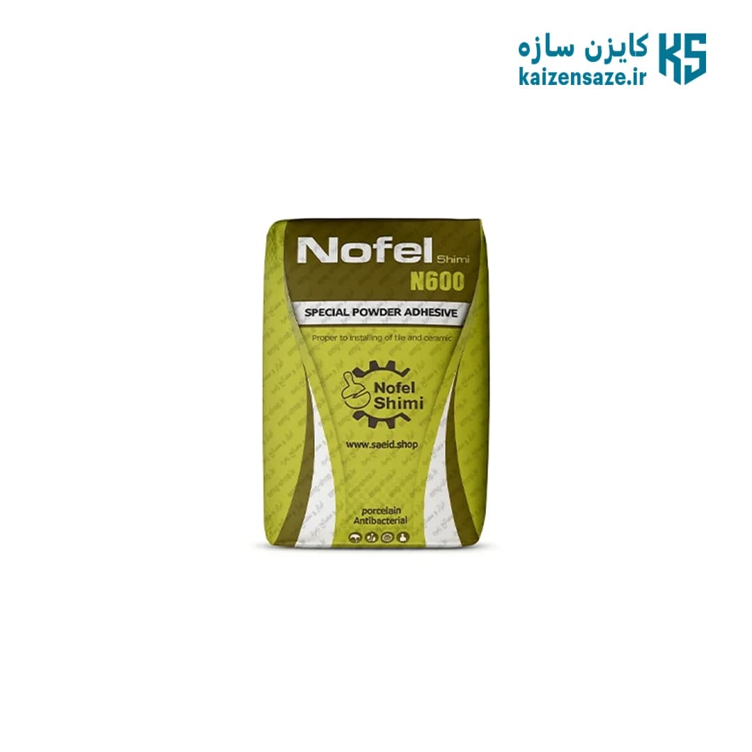 چسب پودری پرسلانی نوفل سبز N600 — تصویر ۲