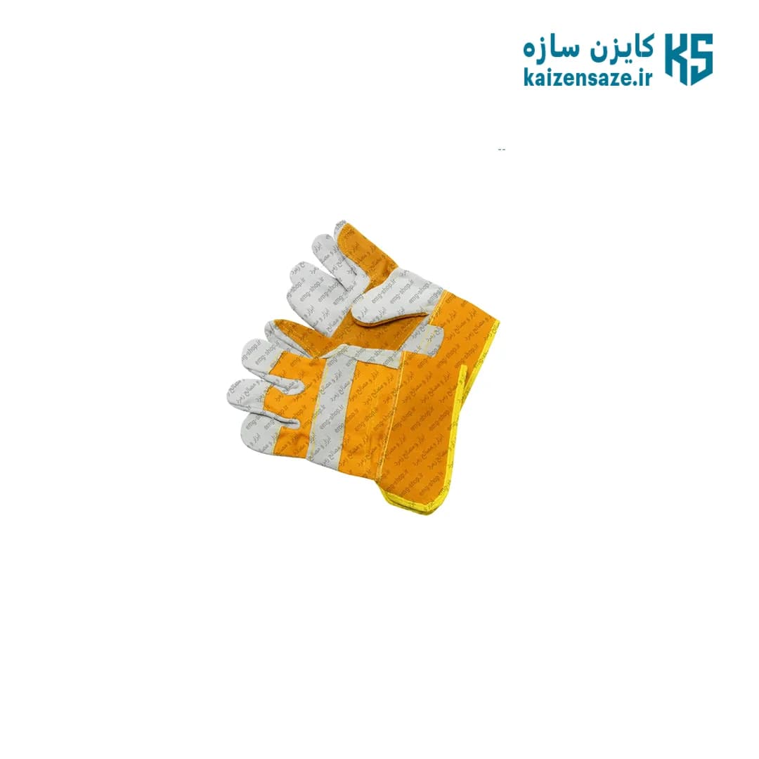 دستکش ایمنی کف چرم — تصویر ۲