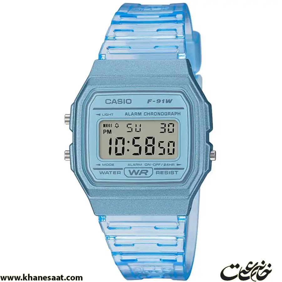 ساعت مچی زنانه کاسیو مدل F-91WS-4 — تصویر ۶