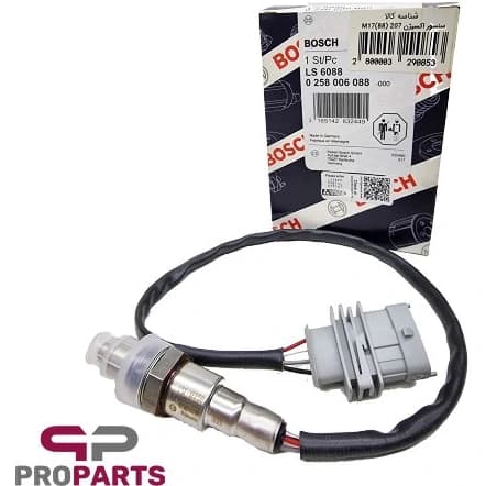 سنسور اکسیژن بوش اصلی ME17سوکت مشکیBOSCH